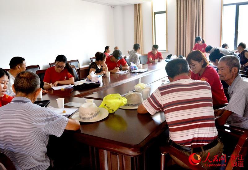 浙江农林大学师生暑假走访近千农民调研山区经济发展现状【2】